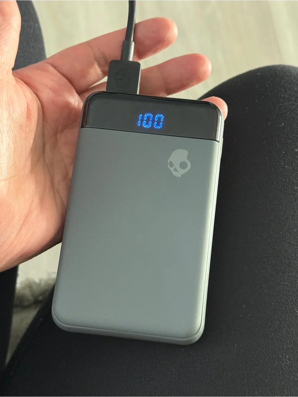 Skullcandy Portable Power Bank Charger - Black and Gray